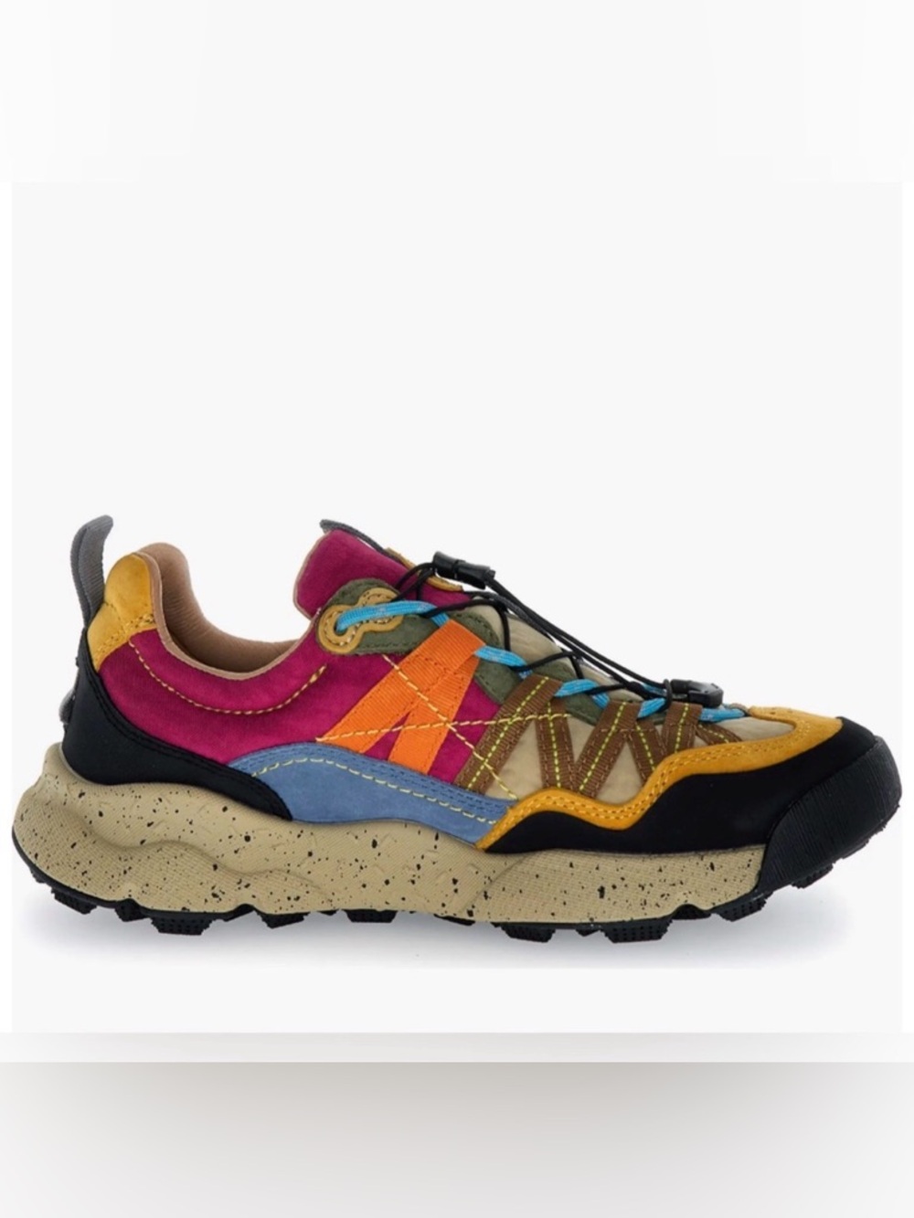 NWT Flower Mountain Iwano 2 Waterproof Hiking Shoe in Black-Dark Grey - Picture 3 of 16